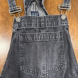 GAP Charcoal Denim Overalls